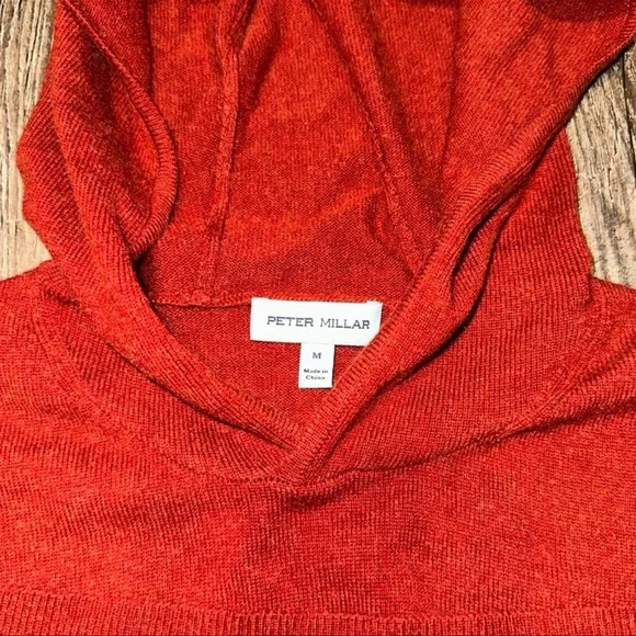 peter millar cashmere and merino wool hoodie - Picture 4 of 6